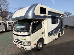 【H27年式】ヴォーンDC　ガソリン　２WD　　【AC１００Vルーフエアコン新品・FFヒーター・サイドオーニング・サイクルキャリア】　